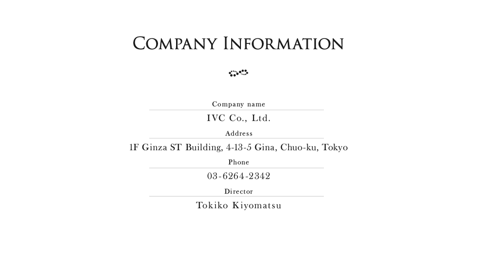 Company Information